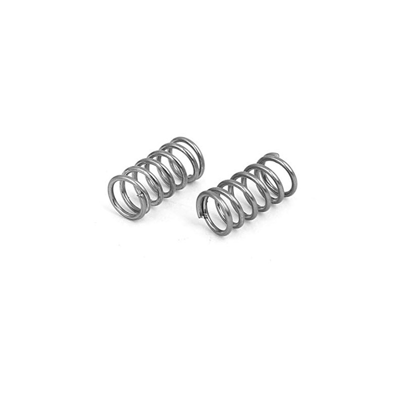 TA-VIGOR 10Pcs Compressed Spring, 5mm OD,0.6mm Wire Size,10mm Free Length