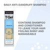 Neutrogena T/Gel 2-in-1 Anti-Dandruff Shampoo Plus Conditioner, 250 ml