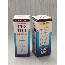 Bausch + Lomb (Lot of 2) Bausch + Lomb Contact Lens Solution, 12 fl oz, Exp: 04-2026