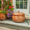 Gilbert &amp; Bennett metal 150 ft. bird motif hose holder