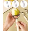 QLEUIFT Pack of 12 Peelers Compatible with Tupperware Replacement Blade