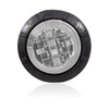 Maxxima M09410WCL White 1-1/4" Round LED Clear Lens Low-Profile Courtesy
