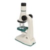 Kids Microscope Science Kit 200 to 1200X Magnification Flexible Angle