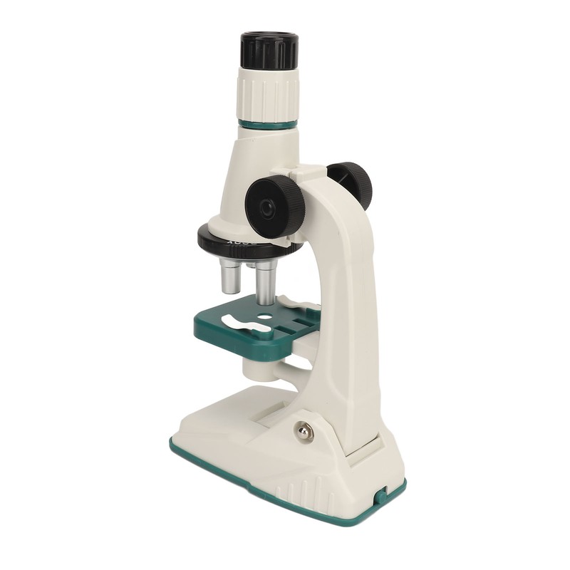 Kids Microscope Science Kit 200 to 1200X Magnification Flexible Angle