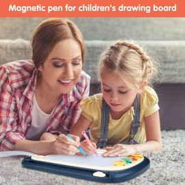 Anruyi 12Pcs Replacement Stylus Magnetic Drawing Pen, Drawing Tablet Pens Magnetic Writing Board Pens Drawing Board Stylus Pens for Doodle Board for Kids DIY Art Craft