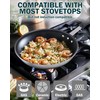 Cooks Standard Nonstick Frying Pan 10-Inch, Heavy Duty Skillet Pan,