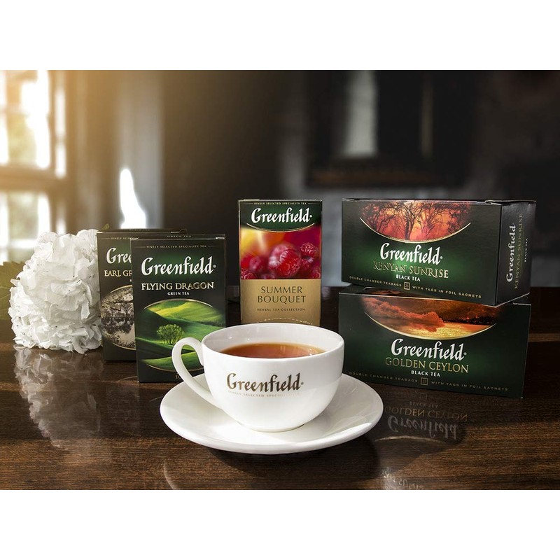 Greenfield Summer Bouquet Herbal Tea Fruit & Herbal Collection 25