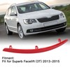 Rear Bumper Reflector Safer Nighttime Driving Red Lens Bumper Reflector