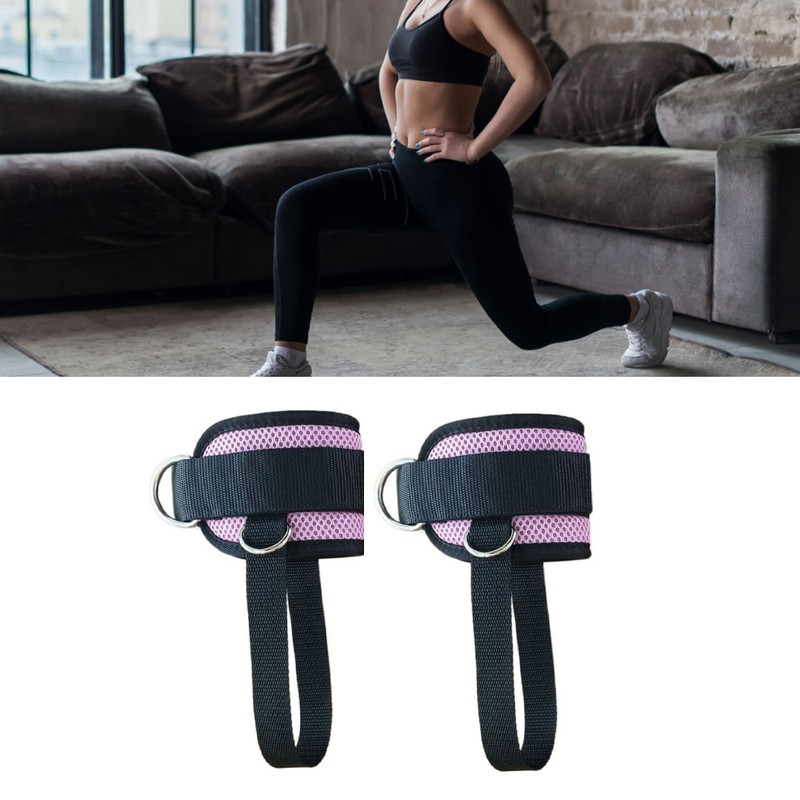 1 Pair Ankle Straps Padded Kickback Ankle Wrist Cuffs Multi