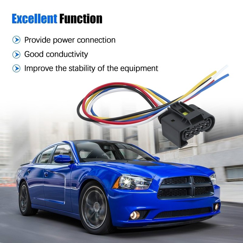 Fuel Pump Connector Wiring Harness Fits for Dodge Charger 5Wire