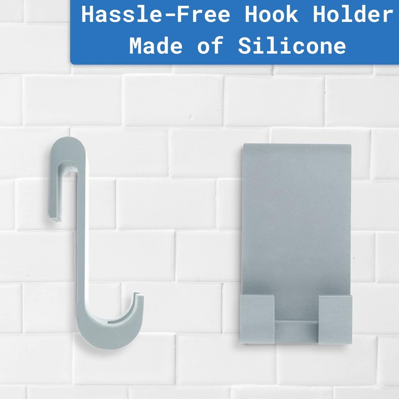 Long Handle Shower Squeegee for Glass Doors - Stainless Steel