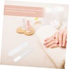 WOONEKY 4sets Professional Manicure Tools Nano Glass Nail Files Sanding