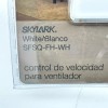 Lutron Skylark SFSQ-FH-WH White 3-Speed Fan Control For 1.5A Ceiling