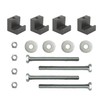 MCMMLDM Truck Tool Box Mounting Kit,J Hook Crossover Toolbox Clamps