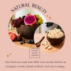 COCOBOWLCO Coconut Bowl Set with Wooden Spoons – Eco-Friendly Acai