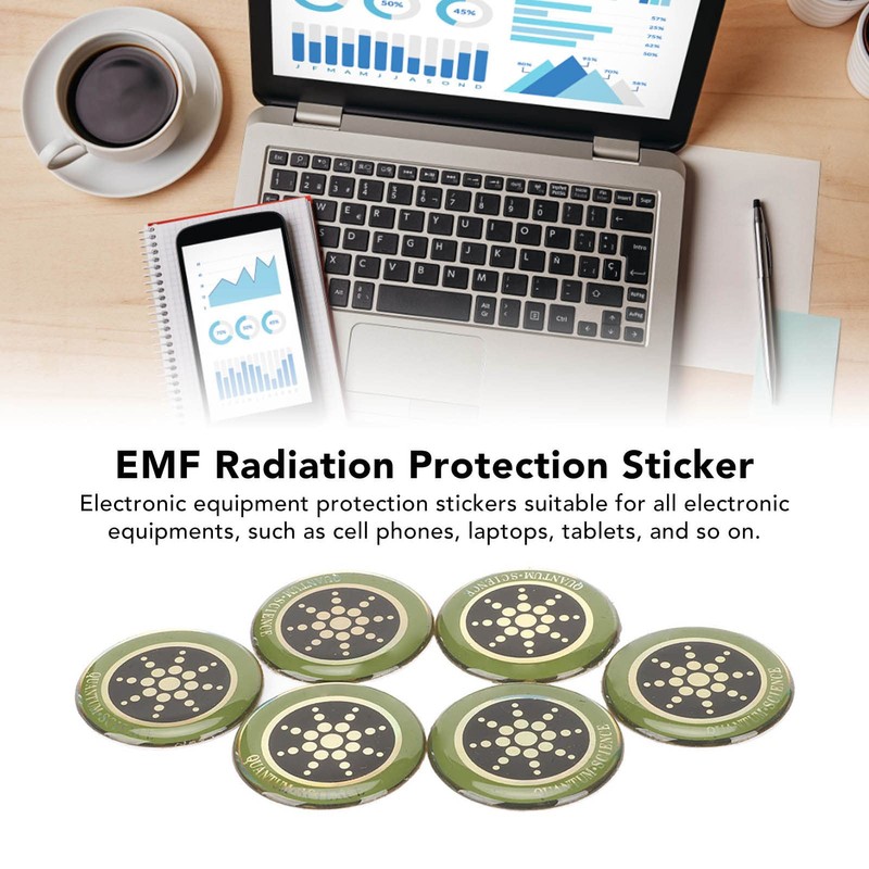 EMF Radiation Protection Sticker Neutralizes Electromagnetic Wave Cell Phone Sticker