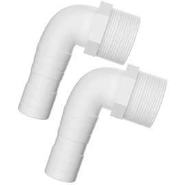 SPX1105Z3 Pool Hose Adapter Elbow Fitting Replacement for Hayward Suction Outlets and Filters，1.5" 90 Degree Smooth Combination Elbow Replacement（2-pack)