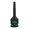 Makita E-19819 Impact Black T-Impact Socket 1/2" T40, Chrome Molybdenum,