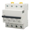 Miniature Circuit Breaker PA66 Flame Retardant Housing 4P Automatic Circuit