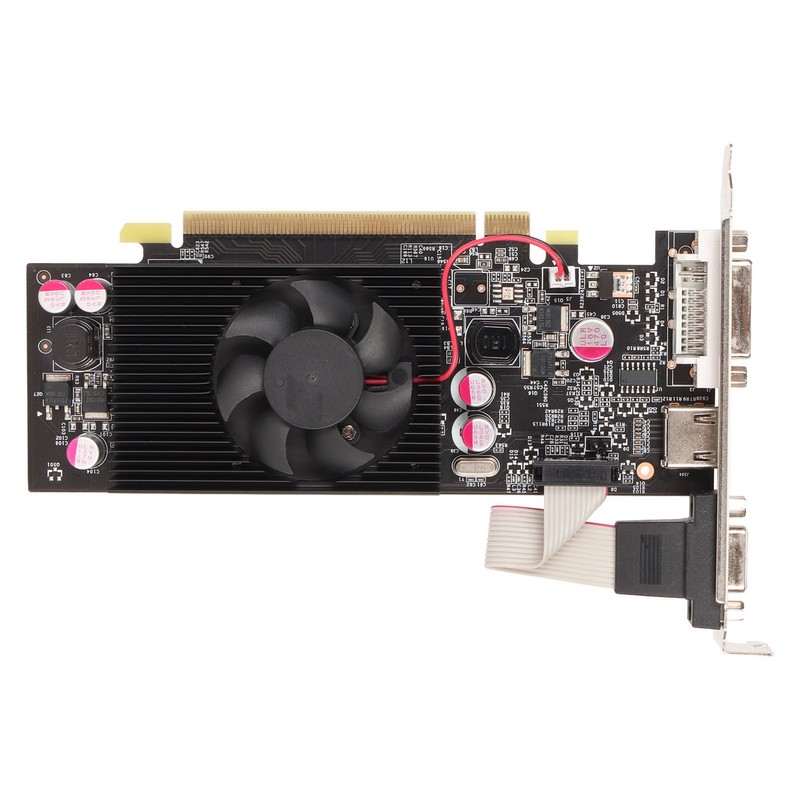 GT210 1G DDR2 64bit Graphics Card Support DVI VGA HD