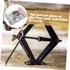 GRIRIW Electric Tongue Jack Foot Pad Detachable Support Plate and