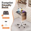 Hair Extension Tool Tray Trolley Cart, Height Adjustable w/RemovableTray