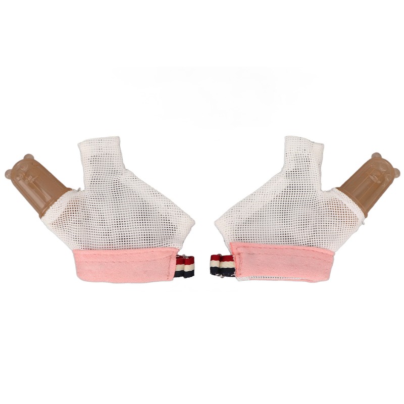 1 Pair Thumb Sucking Stop Glove Soft Adjustable with Buckle
