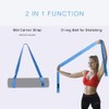 A AZURELIFE Premium2 in 1 Yoga Mat Strap, Adjustable Anti-slip