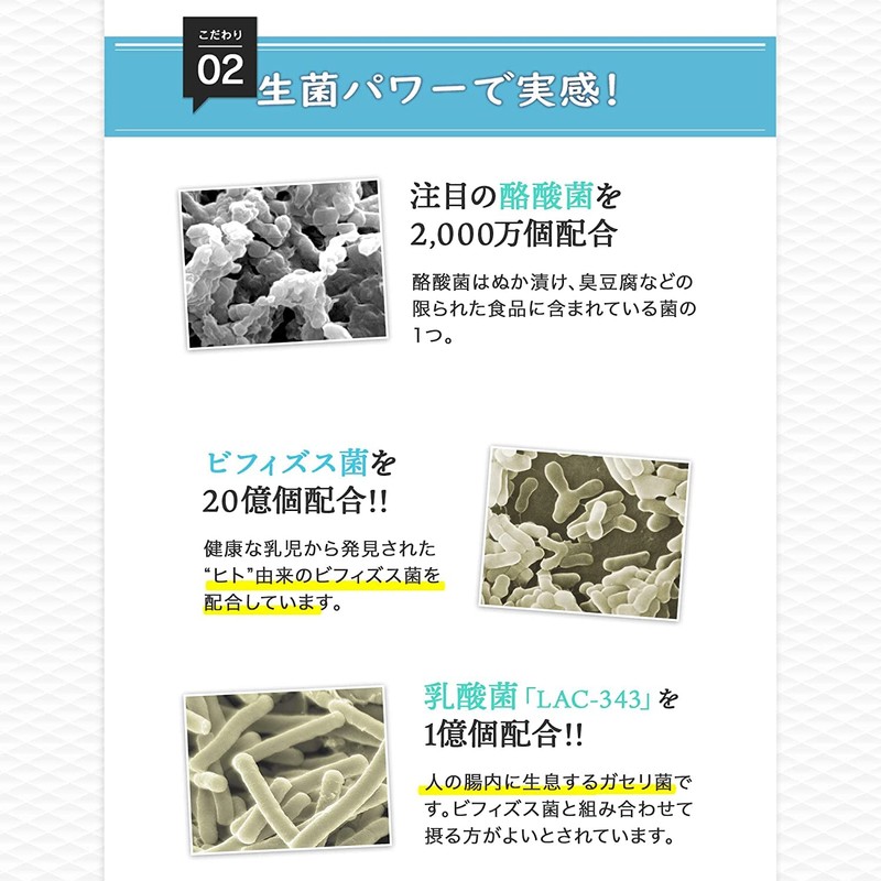 MDCメタボリック マイビオ 菌活サプリ (60カプセル×3袋) お徳用 生菌 (乳酸菌/ビフィズス菌/酪酸菌) 食物繊維 穀物麹 フローラ