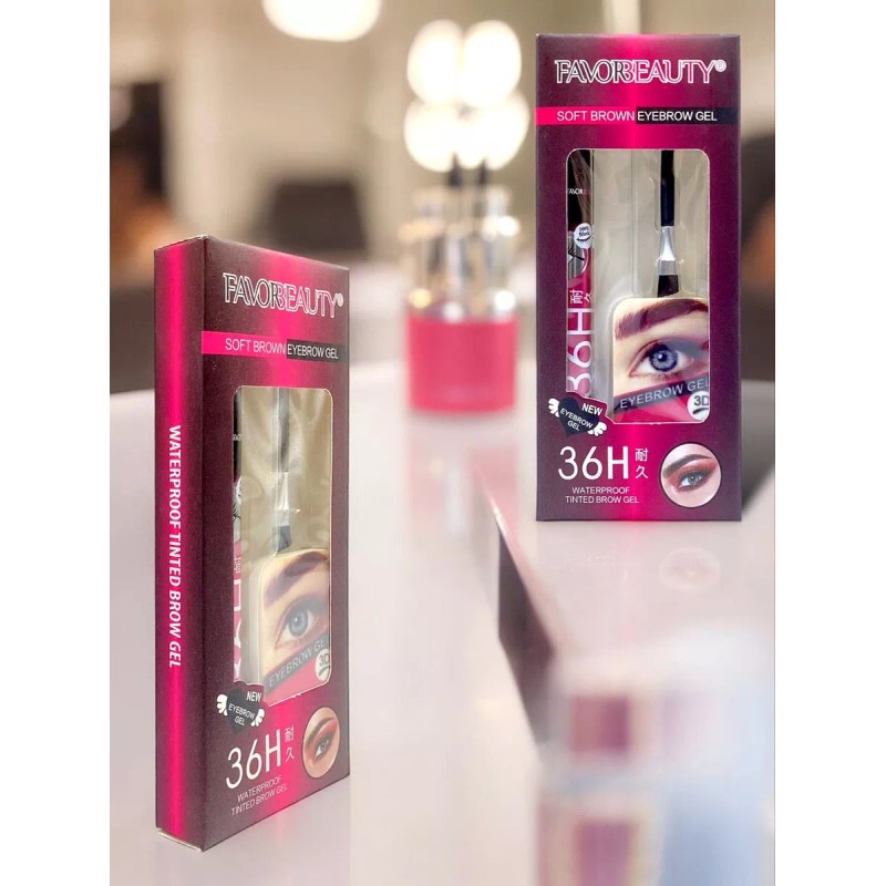 Favor Beauty 36H Set Pomada Para Ceja Y Delineador De