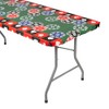 Fun Express 8 Ft. Casino Fitted Rectangle Plastic Tablecloth