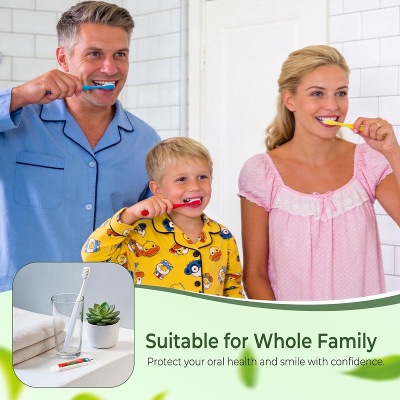 Travel Toothpaste Bulk, Mint Flavor, 10g/0.35oz (50-Pack)