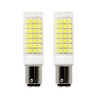 WingYauLung Ba15d LED Light Bulbs Dimmable Double Contact Bayonet Base,