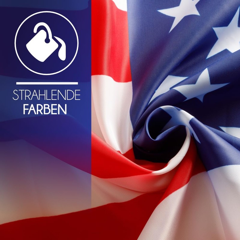 PHENO FLAGS Premium USA Flag 90 x 150 cm -