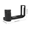 Metal Quick Release Plate L Bracket Hand Grip for Olympus
