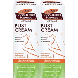 Palmer's, Cocoa Butter Formula, Bust Cream with Bio C-Elaste, 4.4 oz (125 g) - 2pc