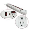 7 OUTLET SURGE PROTECTOR W/INDIVIDUAL SWITCHES