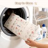 SEISSO Diaper Caddy Organizer with Handle, Portable Baby Gift Basket,