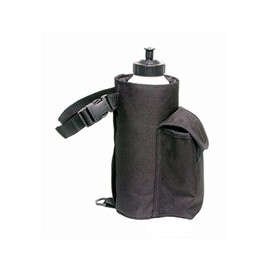 Tough 1 Water Bottle/Cell Phone Combo Pouch, Black , 9.5"