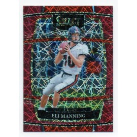 2022 Select Draft Concourse Red Lazer Eli Manning Giants (Usado)                                                                                      