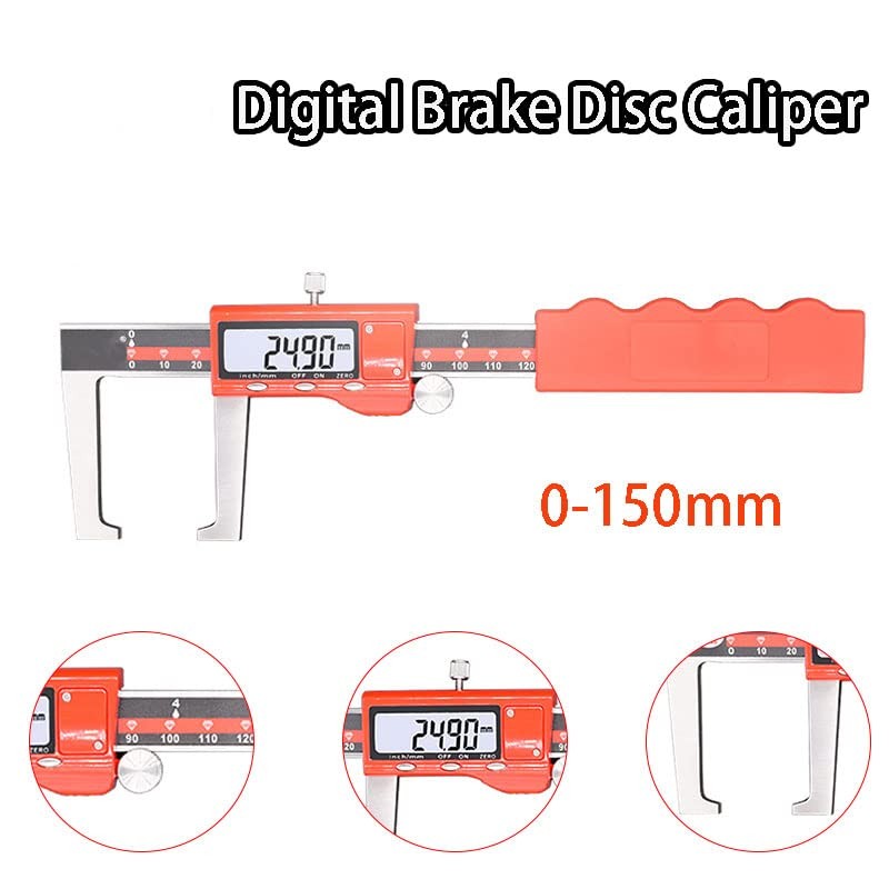 Digital Vernier Caliper, IP54 Waterproof 0-150mm Electronic Measuring Tool Caliper