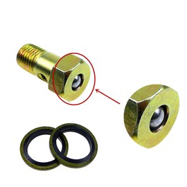 AutoGrills Overflow Valve for Dodge Ram 2500 3500 5.9L Diesel 1994-1998, Injection Pump Overflow Return Valve, 1417413047, 3941156 4089577 1467445003