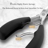 DAZISEN Precision Toenail Clippers - Professional Nail Clippers for Thick