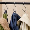 JUTOSU S-Shaped Hooks, S Hooks, Stainless Steel, Small, Large, Storage,