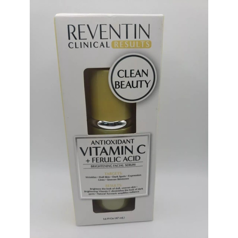 Reventin Clinical Results Vitamin C + Ferulic Acid Brightening Facial