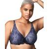Wonderbra Womens Molded Print 2 Ply Seamless Underwire Bra, Private