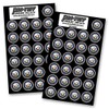 Pro-Tuff Decals Military Tribute Decal Set (50 Decals) (Navy Traditional)