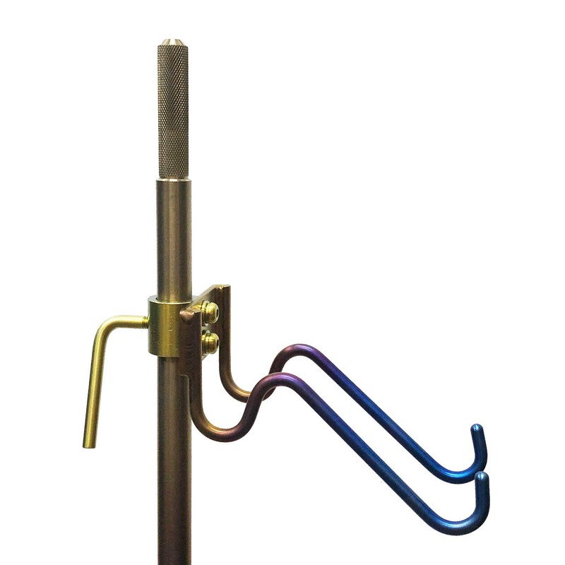 64 Titanium Backkan Holder for Piton Thickness Φ0.6 inch (16