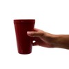 Emporio Tech No. 1702r Poly Pro, Cups, Large Red 1702r