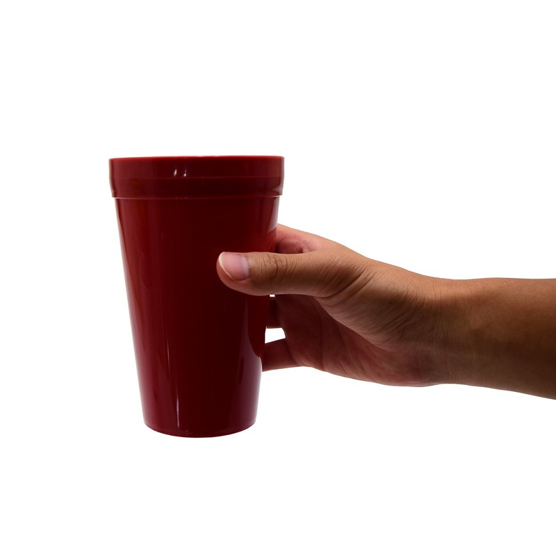 Emporio Tech No. 1702r Poly Pro, Cups, Large Red 1702r